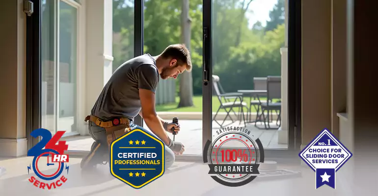 Sliding Door Strike Plate Repair in Pompano Beach