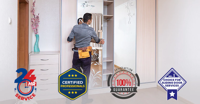 Sliding Closet Door Installation in Pompano Beach, FL